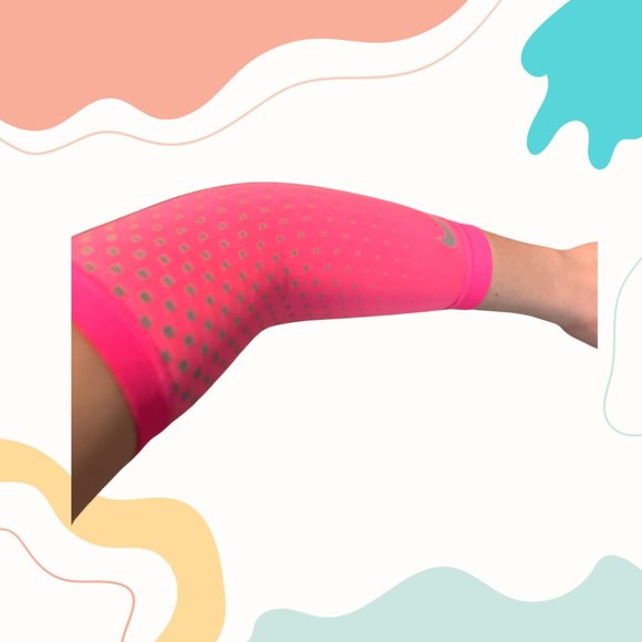 Nike Running Alethic Sleeve Women Pink S/M - Picture 2 of 2